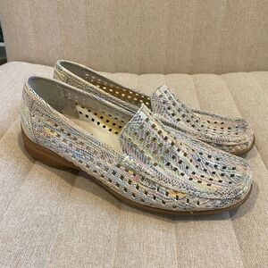 Rieker Multicolour Slip-On Loafers Size 40 / US 9 Comfort Flats